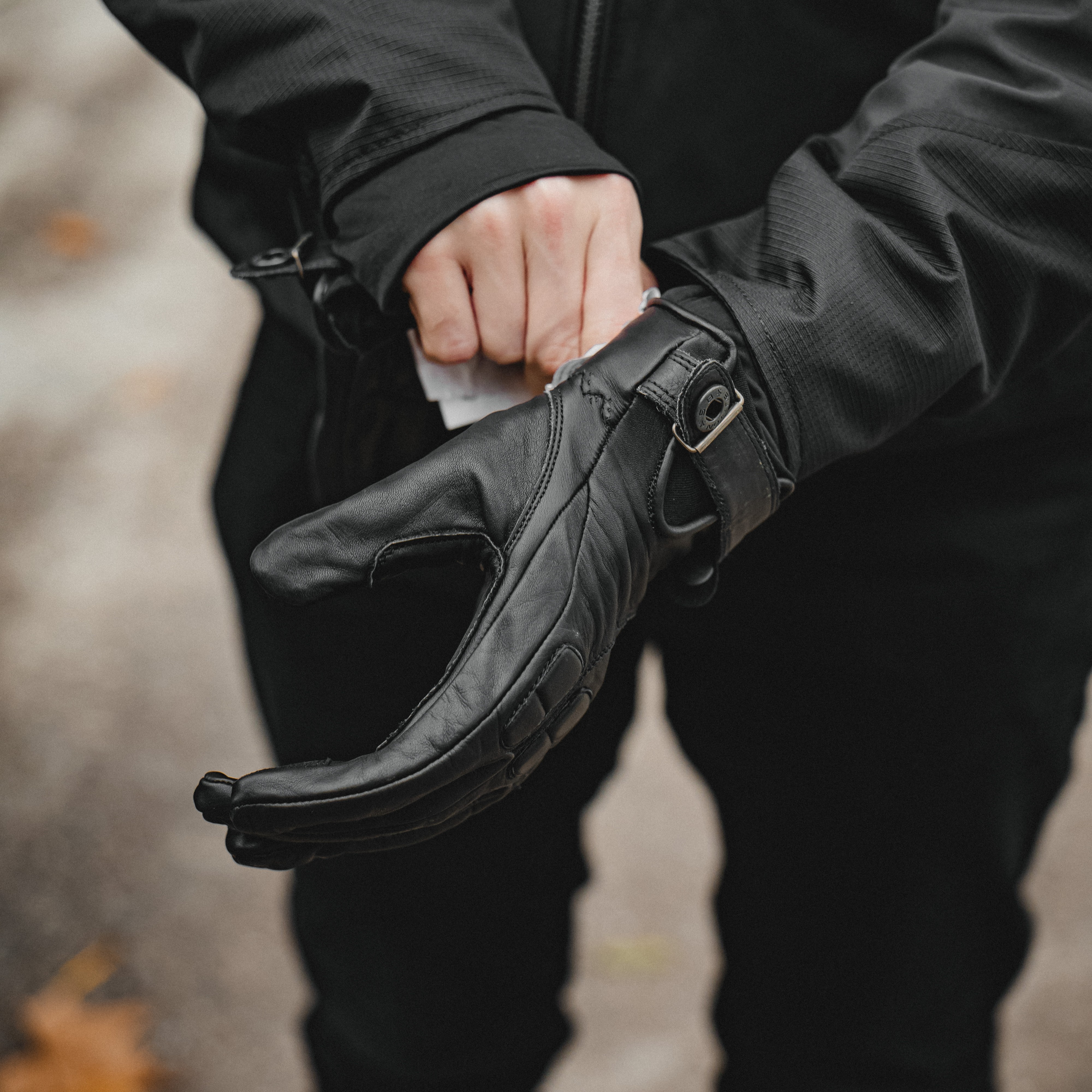 Guante Ls2 Jazz Hombre / Negro